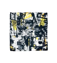 Siyah - Beyaz Motif Desen Erkek Cep Mendili SPS547-2