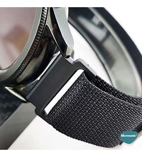 Xiaomi Watch S1 Pro için Kordon Alpine Loop Siyah [Watch S1 Pro ile Uyumlu Kordon - Siyah]