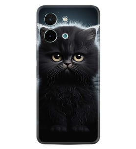Vivo Y28 Kılıf Boutique Baskılı Resimli Tombul Kedi Pcode -003