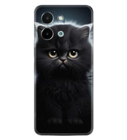 Vivo Y28 Kılıf Boutique Baskılı Resimli Tombul Kedi Pcode -003
