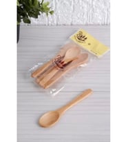 Balsa BLS16K Küçük Ağaç Kaşık 6 Lı (Bambu)