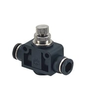 Pnömatik Hat Tipi Hız Ayar Valfi 8mm