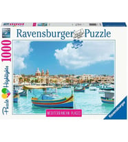 Ravensburger Puzzle, Malta, 1000 Parça (Krem)