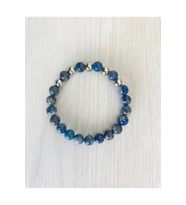 Gerçek Lapis Lazuli Taşı Bileklik – MKT.1.101.25 (Doğal Taş, Boyasız) (Çok Renkli)