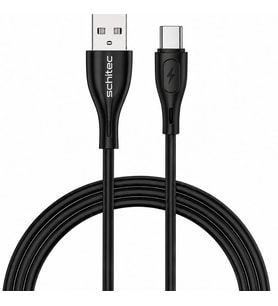 SChitec USB-A to Type-C 60W Hızlı Şarj ve Data Kablosu 1m Siyah HG/C-09AC