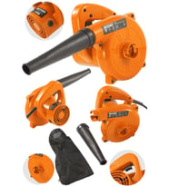 Steiner 3000 W Devir Ayarsız Hava Körüğü Yaprak Üfleme Makinesi Bilgisayar Temizleme Turuncu