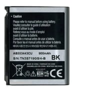 Samsung  S5233 G800 Pil Batarya AB553443CE BK