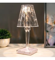 Kristal Led Şarjlı Masa Üstü Lamba
