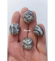 50 Gram Gri Jasper Tamburlu Parçalar 515