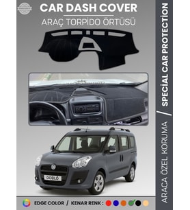 FIAT DOBLO D3 KAPAKLI (2013-2015) AİRBAGSİZ Torpido Örtüsü Göğüs Torpido Koruma Çatlamayı Engeller