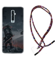 Oppo Reno 2Z 4 Lite 4 Pro 5 6 7 A31 Kılıf Boyun Asklı Rasta Silikon Warrior 1653