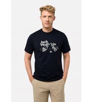 Jack Wolfskin Bergblick T M T-Shirt Dark Navy
