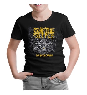 Suicide Silence - The Black Crown Siyah Çocuk Tshirt