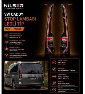 Vw Caddy Stop Lambası Ledli Tip 2021-2023 2K7945208E