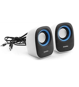 Dark (DK-AC-SP100) USB Hoparlör 1+1 Beyaz Renk