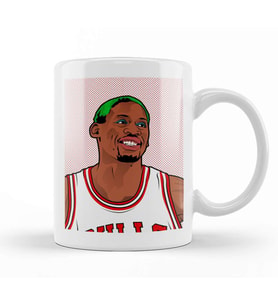 Dennis Rodman Kupa Bardak Porselen
