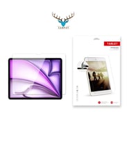 Apple iPad Air 13 2024 Uyumlu Tablet Nano Ekran Koruyucu Kristal Netliğinde %100 Ultra Görüntü Kalitesi Esnek Temperli Kırılmaz Nano Screen Protector (Şeffaf)