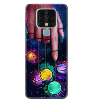 Tecno Camon 16 18P Pova Pova 3 Pova Neo Kılıf Desemli Silikon Finger planet 1740