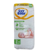 Evy Baby 2 Numara Eko Bebek Bezi Mini 38'li Paket