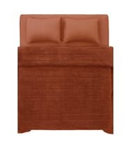 Koza Home Koza Lun Kiremit Yatak Örtüsü Takımı Çift Kişilik 9083 230 x 240