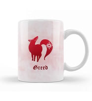 Banfoxs Sin Of Greed Seven Deadly Sins Fox's Sin of Greed Kupa Bardak Porselen