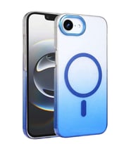 iPhone 16E Glossy Magsafe Kapak - Mavi
