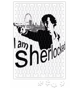 I am Sher Locked Sherlock Holmes Puzzle 240 Parça Yapboz