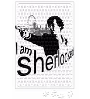 I am Sher Locked Sherlock Holmes Puzzle 240 Parça Yapboz