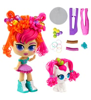 Silverlit Curli Girls Bebek ve Hayvan 2'li Set - Mei Li ve Lulu