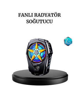 Şarj Edilebilir Telefon Soğutucu Fan – Taşınabilir, Sessiz Güçlü Oyun Soğutucusu