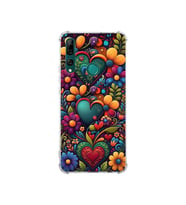PrintiFy Huawei Y9 Prime 2019 ile Uyumlu Düşlerin Dansı Serisi Çiçeklerin Dansı Tasarımlı Uv Baskılı Köşe Korumalı Antişok Kılıf