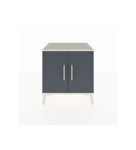 Hyperion Komodin 2 Raflı 2 Kapaklı 60x44x64 Aytaşı-Antrasit