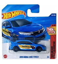 Hot Wheels 2018 Honda Civic Type R - Mavi (1/64) 2025 Üretim
