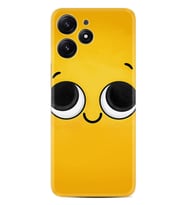 Xiaomi Poco M6 Pro 5G Kılıf Desenli Silikon Platinium Series Yellow 1831
