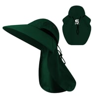 Ense Korumalı Outdoor Şapka - UV Korumalı - Haki - Savage