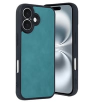 iPhone 16 Kılıf Aras Deri Kapak - Açık Yeşil