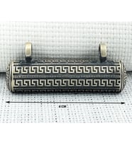 Büyük Boy Cevşeni Kebir Dualı 925 Ayar Gümüş Erkek Kolye