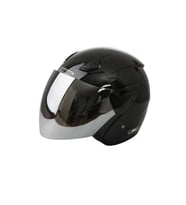 Kask Sw-733-700 Parlak Siyah Aynalı Camlı