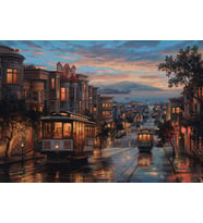 Anatolian San Francisco Sokakları 1500 Parça Puzzle