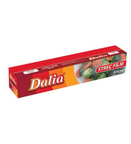 Dalia Şeffaf Mutfak Rulo Streç Film Folyo - 45 Cm. x 100 Metre - 8 Mikron - Gıdaya Uygun