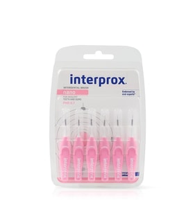 Interprox Interproximal Nano 0.7mm Arayüz Fırçası 6 Adet PEMBE