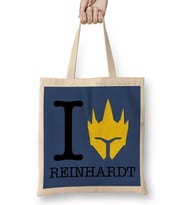I Love Reinhardt Overwatch Bez Çanta Uzun Saplı