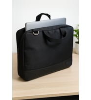 NEWFULL OMUZ ASKILI LAPTOP NOTEBOOK EVRAK ÇANTASI-15,6 İNÇ (Siyah)