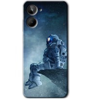Realme 10 4G Kılıf HD Desen Baskılı Kılıf - Astronot Yalnızlığı