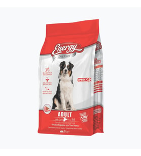 Energy Kuzu Etli Yetişkin Köpek Maması - 3 kg