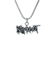 Slipknot Örme Zincir Kolye - Gümüş Kaplama - Erkek Kadın Kolye - No:1472