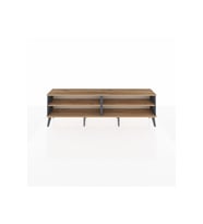 Arges TV Ünitesi 2 Raflı  176x30x51 Antrasit-Çam