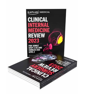 Clinical Medicine Complete 5-Book Subject Review 2023: Lecture Notes For Usmle Step 2 Ck And Comlex- (Çok Renkli)