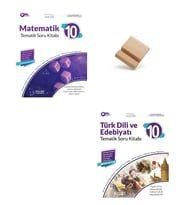 Palme 10. Sınıf 2027 Maarif Matematik ve Edebiyat Tematik Soru Bankası + Telefon Standı