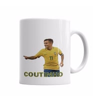 Phelippe Coutinho Seleçao Brasileira Kupa Bardak Porselen
